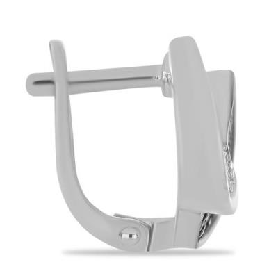 BULK BLACK SPINEL AND WHITE CUBIC ZIRCONIA YIN YANG CLUSTER EARRINGS IN 925 STERLING SILVER – MANUFACTURER & EXPORTER